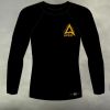 Kids Long Sleeve Black Rash Guard Photo 1